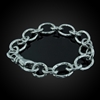 Link Bracelet in 18K White Gold image